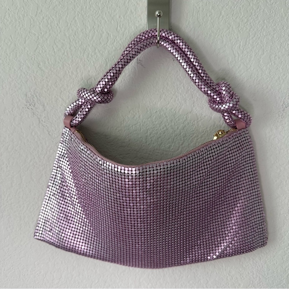 NWOT Cult Gaia HERA SHOULDER BAG Pink - Picture 6 of 10